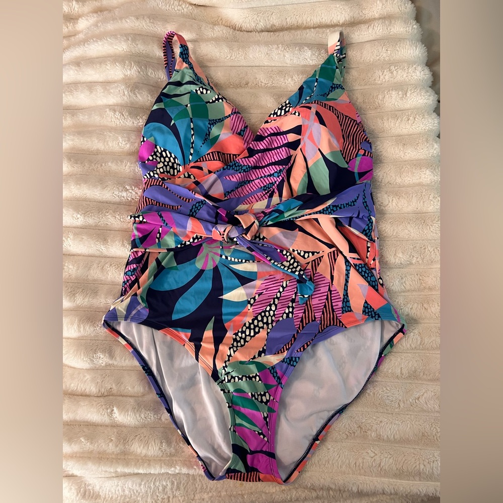 Freshwater one piece bathing suit Floral